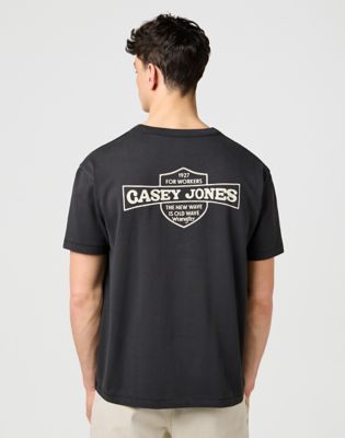 Casey Jones Graphic Tee in Faded Black alternative view