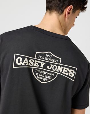 Casey Jones Graphic Tee in Faded Black alternative view 4