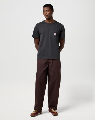 Casey Jones Relaxed Pocket Tee in Faded Black alternative view 2