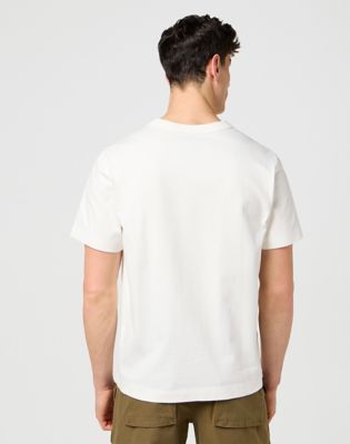 Casey Jones Relaxed Pocket Tee in Worn White alternative view