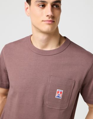 Casey Jones Relaxed Pocket Tee in Peppercorn alternative view 3