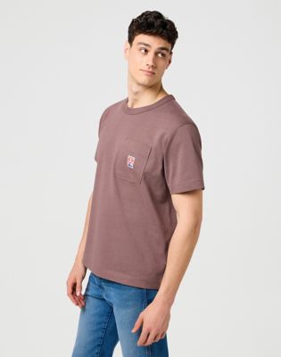 Casey Jones Relaxed Pocket Tee in Peppercorn alternative view 4
