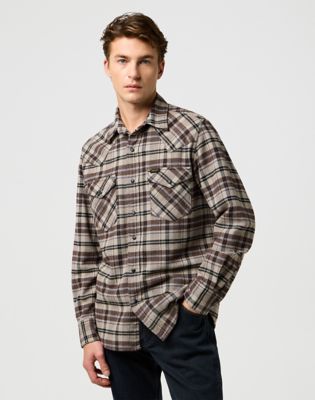 Wrangler Regular Western Shirt Rich Black