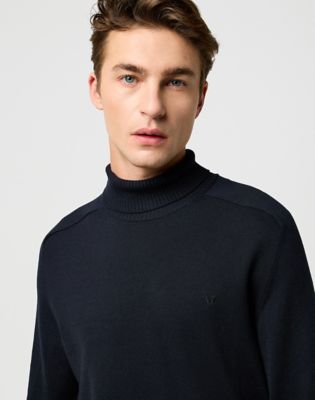 Regular Turtleneck in Black alternative view 3