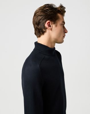 Regular Turtleneck in Black alternative view 4