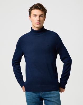 Regular Turtleneck in Navy main view
