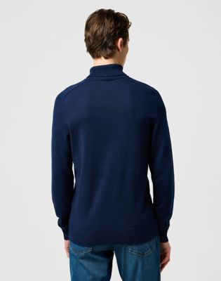 Regular Turtleneck in Navy alternative view