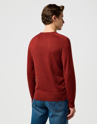 Regular Knit Sweater in Fired Brick alternative view