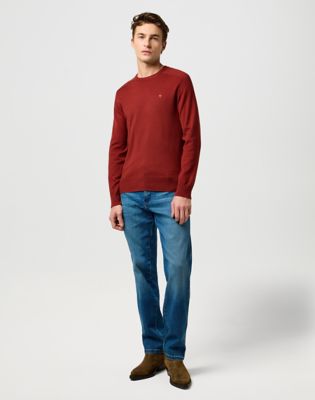 Regular Knit Sweater in Fired Brick alternative view 2
