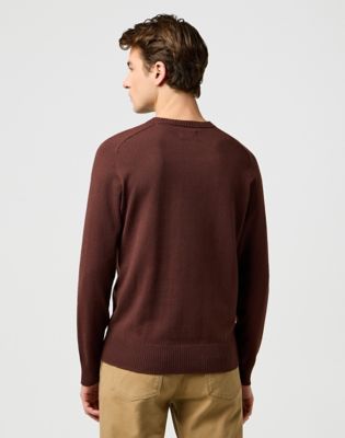 Regular Knit Sweater in Mahogany alternative view