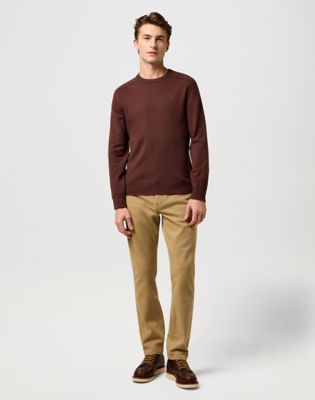 Regular Knit Sweater in Mahogany alternative view 2