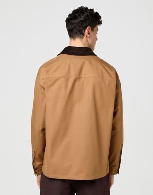 Wrangler Casey Jones Loose Overshirt Toasted Coconut Taglia XL