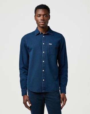 Regular 1 Pocket Shirt in Blue Oxide main view