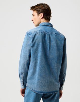 Regular 1 Pocket Shirt in Indigo Valley alternative view
