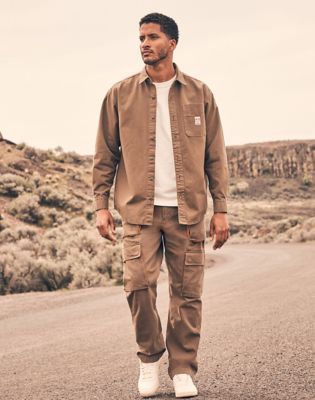 Casey Jones Loose 1 Pocket Shirt in Beech alternative view