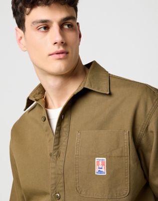 Casey Jones Loose 1 Pocket Shirt in Beech alternative view 5