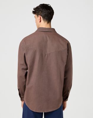 Casey Jones Loose 1 Pocket Shirt in Peppercorn alternative view