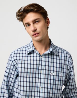 Regular 1 Pocket Shirt in Cerulean alternative view 3