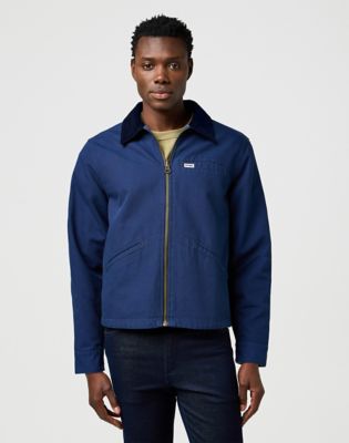 Regular Utility Jacket in Navy main view