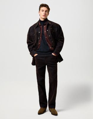 Wrangler Wrancher Bootcut Jean Mole Flocked