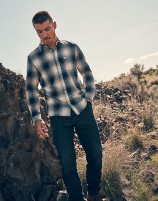 Regular 1 Pocket Indigo Shirt in Dusty Blue alternative view