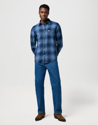 Regular 1 Pocket Indigo Shirt in Dark Indigo alternative view 2