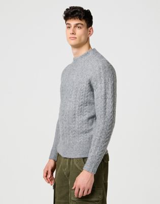 Regular Cable Knit Sweater Men'sPullover und Strick Wrangler®