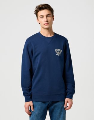 Wrangler Regular Americana Crew Navy