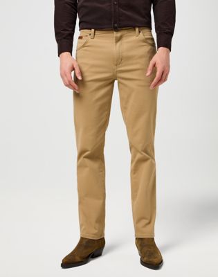Texas Straight Non Denim Pant in Tigers Eye main view