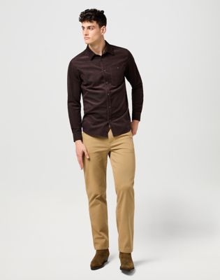 Texas Straight Non Denim Pant in Tigers Eye alternative view 2