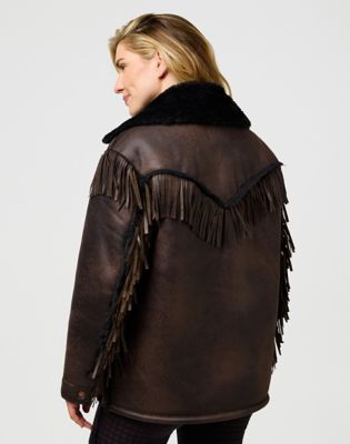 Relaxed Fringe Wrange Jacket | Women | Wrangler®