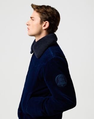 Blue Bell Aviator Relaxed Jacket in Indigo alternative view 4