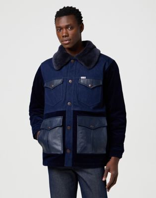 Blue Bell Relaxed Wrange Coat in Rodeo Patchwork main view
