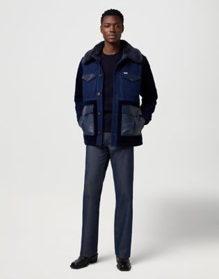 Blue Bell Relaxed Wrange Coat in Rodeo Patchwork alternative view 2