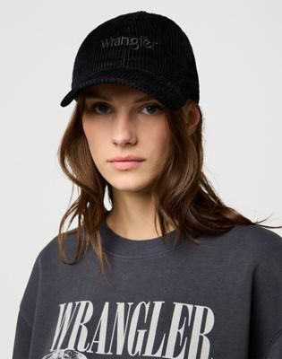 Corduroy Cap:Black:One Size main view