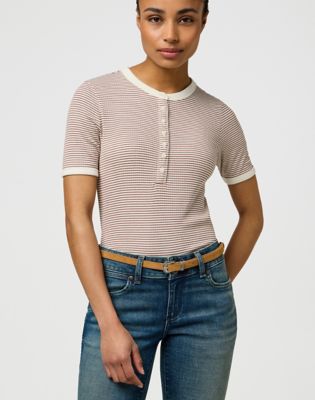 Thin Western Belt in Camel alternative view
