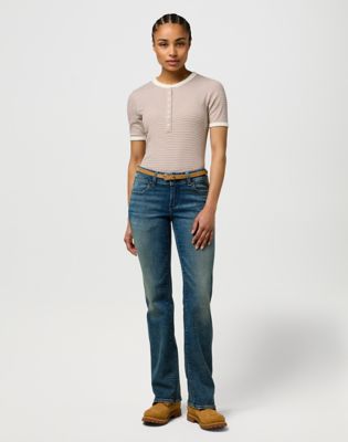 Thin Western Belt in Camel alternative view 2