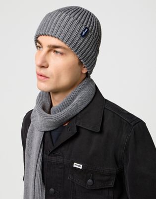 Scarf Beanie Set:Mid Grey Mel:OS main view