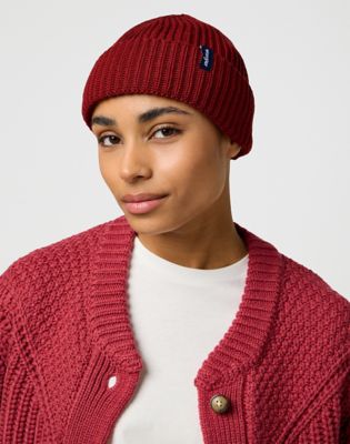 Sign Off Beanie:Fired Brick:OS alternative view