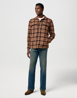 Relaxed Overshirt in Deep Brown alternative view 2