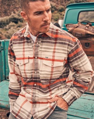 Wrangler Loose Western Shirt Birch