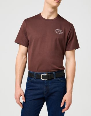 Western Stitch Belt in Black