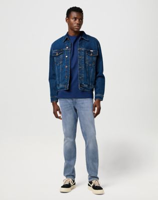 River Tapered Jean in Grey Light alternative view 5