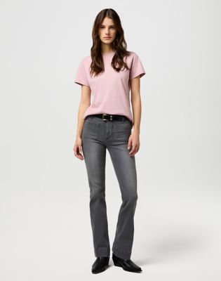 Flare Jean in Frosted Fronts alternative view 2