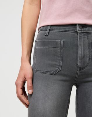 Flare Jean in Frosted Fronts alternative view 4