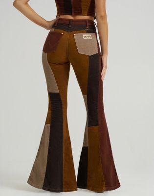 Wrangler x Lainey Wilson Patchwork Bottom in Corduroy alternative view 3