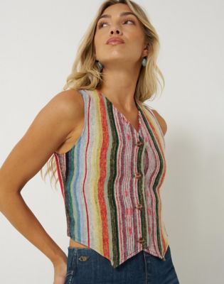 Wrangler x Lainey Wilson Rodeo Ben Vest in Jacquard alternative view