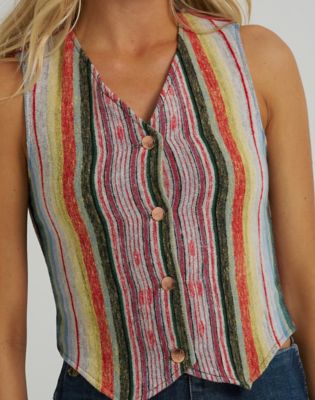 Wrangler x Lainey Wilson Rodeo Ben Vest in Jacquard alternative view 4
