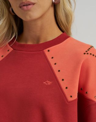 Wrangler x Lainey Wilson Studded Western Crew in Stars alternative view 7