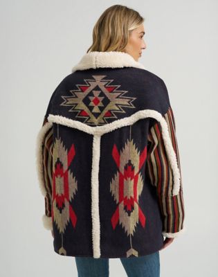 Wrangler x Lainey Wilson Lainey Coat in Jacquard alternative view 3